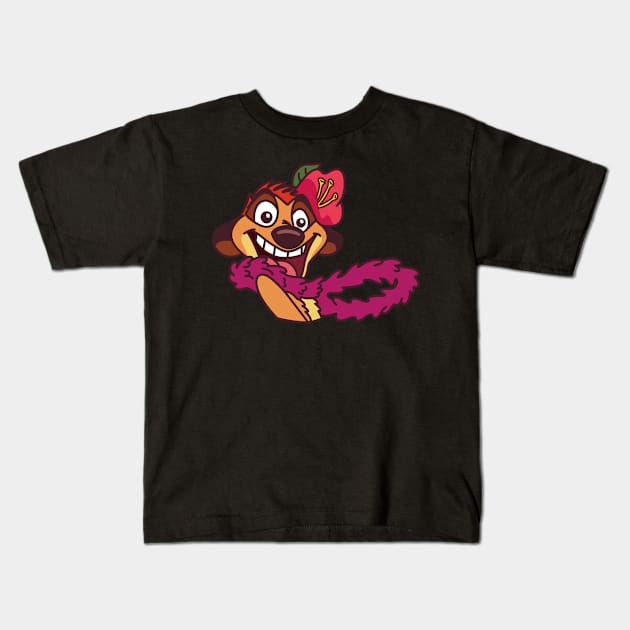 Timon Hula dancer Kids T-Shirt by VinylPatch